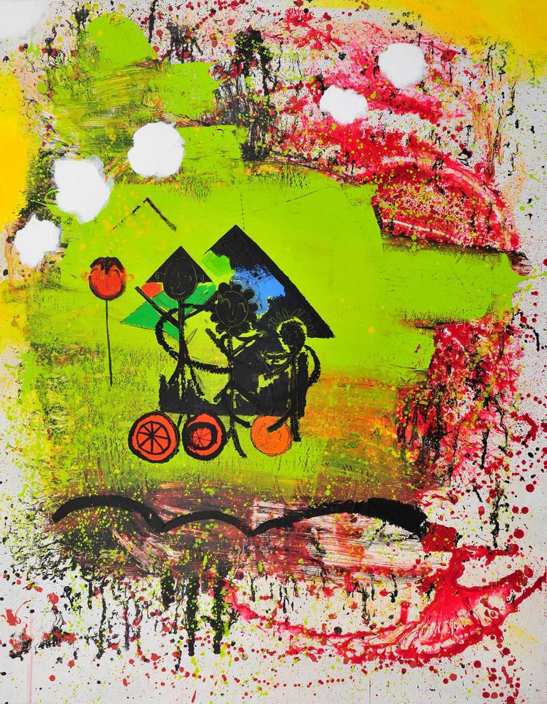 Family Painting by Sun Sook Kim | Saatchi Art Family Painting