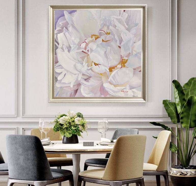 Original Fine Art Floral Painting by Ulyana Korol