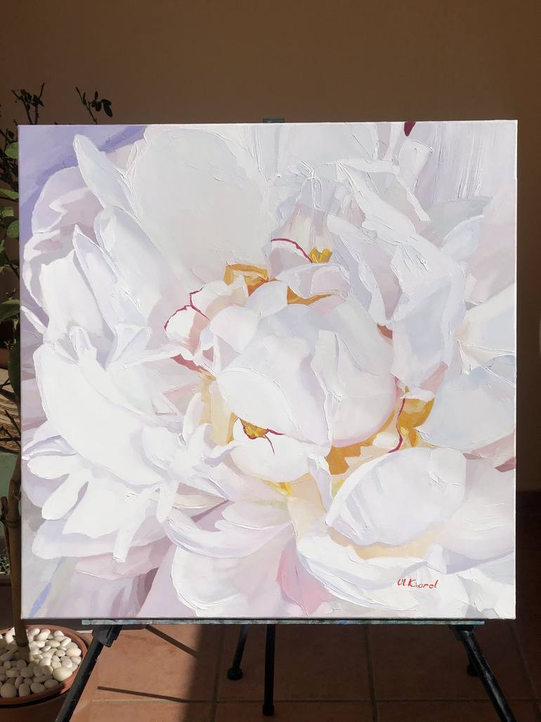 Original Fine Art Floral Painting by Ulyana Korol