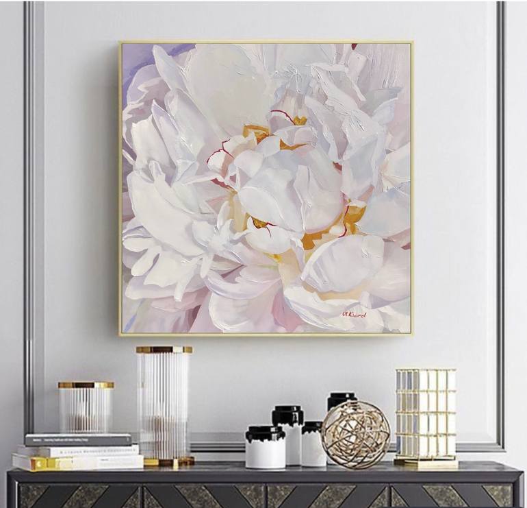 Original Fine Art Floral Painting by Ulyana Korol