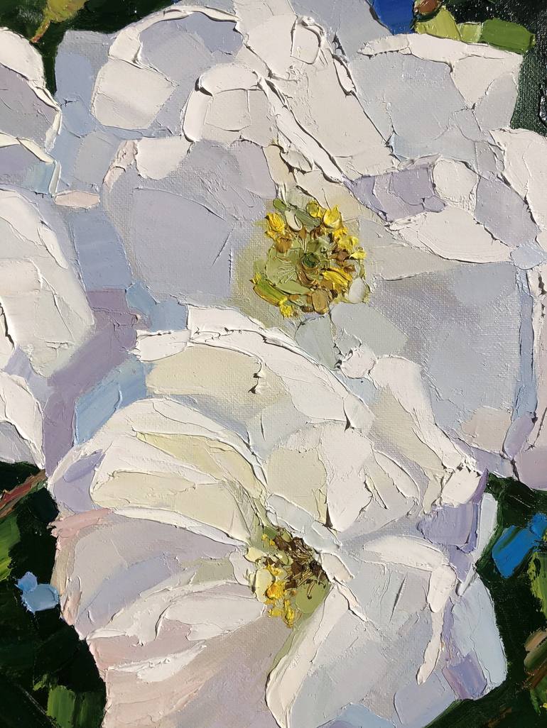 Original Floral Painting by Ulyana Korol