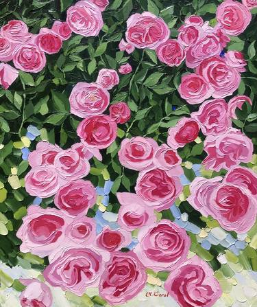 Original Fine Art Floral Paintings by Ulyana Korol