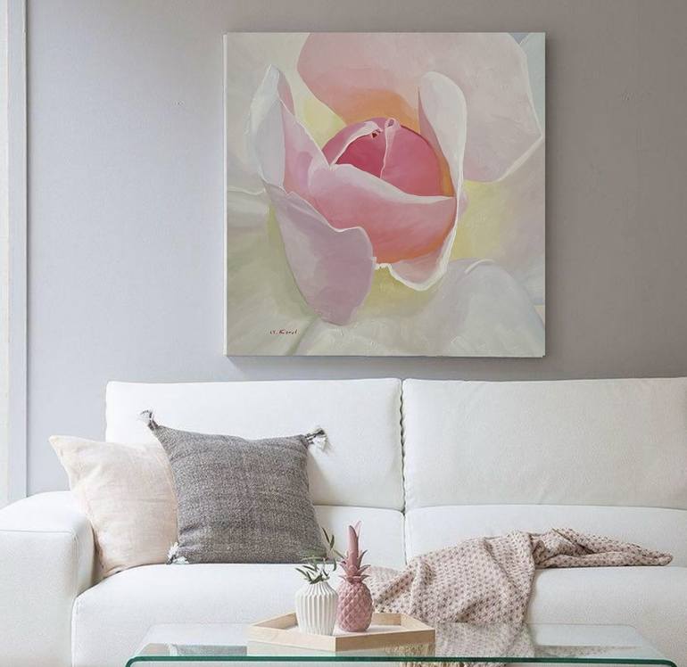 Original Fine Art Floral Painting by Ulyana Korol