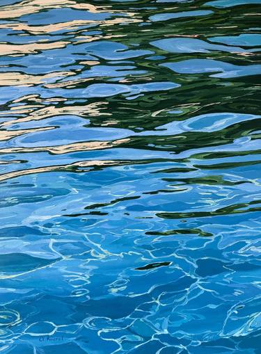 Print of Impressionism Water Paintings by Ulyana Korol