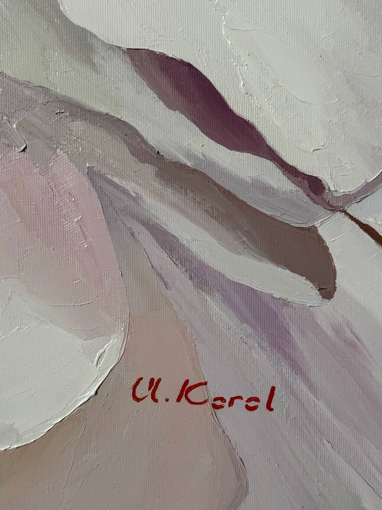 Original Photorealism Floral Painting by Ulyana Korol