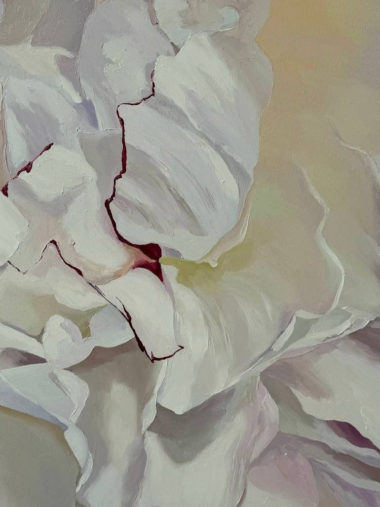 Original Photorealism Floral Painting by Ulyana Korol