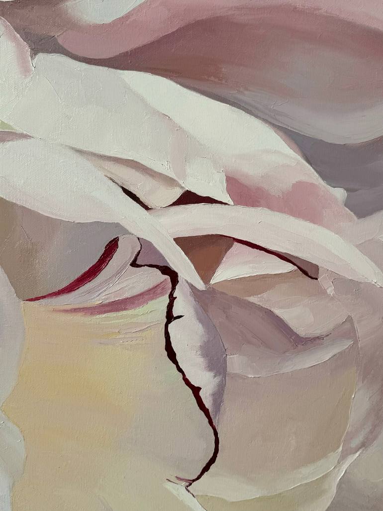 Original Photorealism Floral Painting by Ulyana Korol