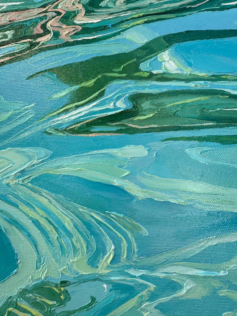 Original Photorealism Seascape Painting by Ulyana Korol