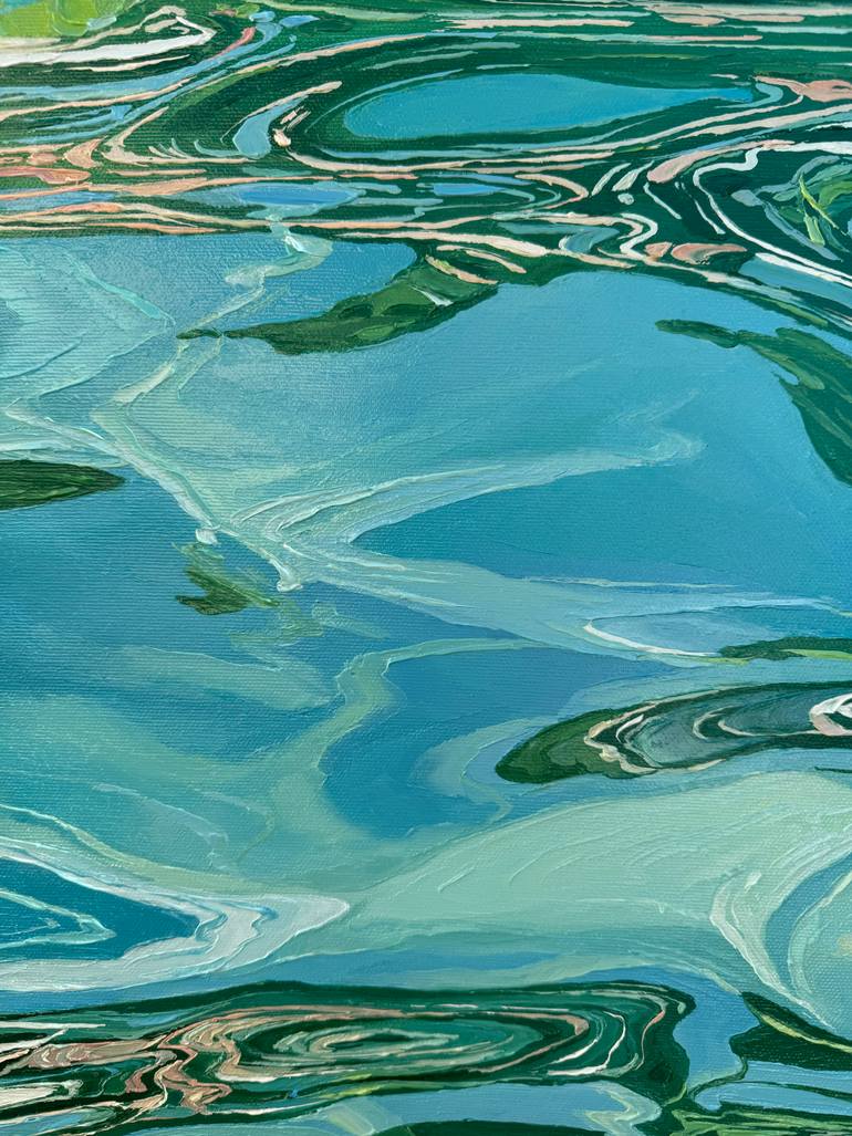 Original Photorealism Seascape Painting by Ulyana Korol