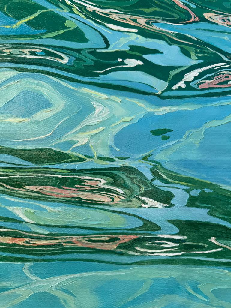 Original Photorealism Seascape Painting by Ulyana Korol