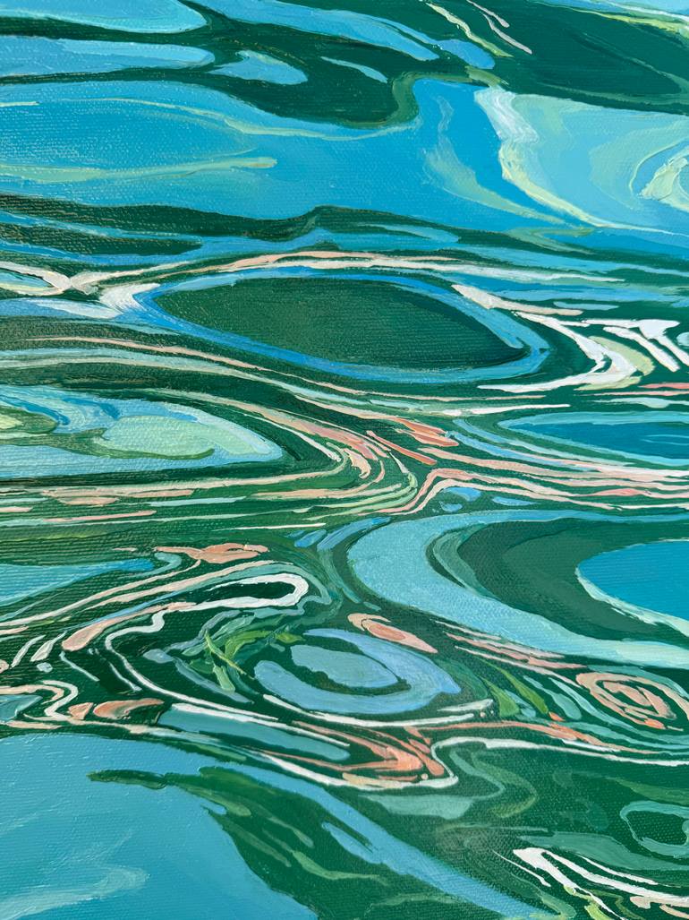 Original Photorealism Seascape Painting by Ulyana Korol