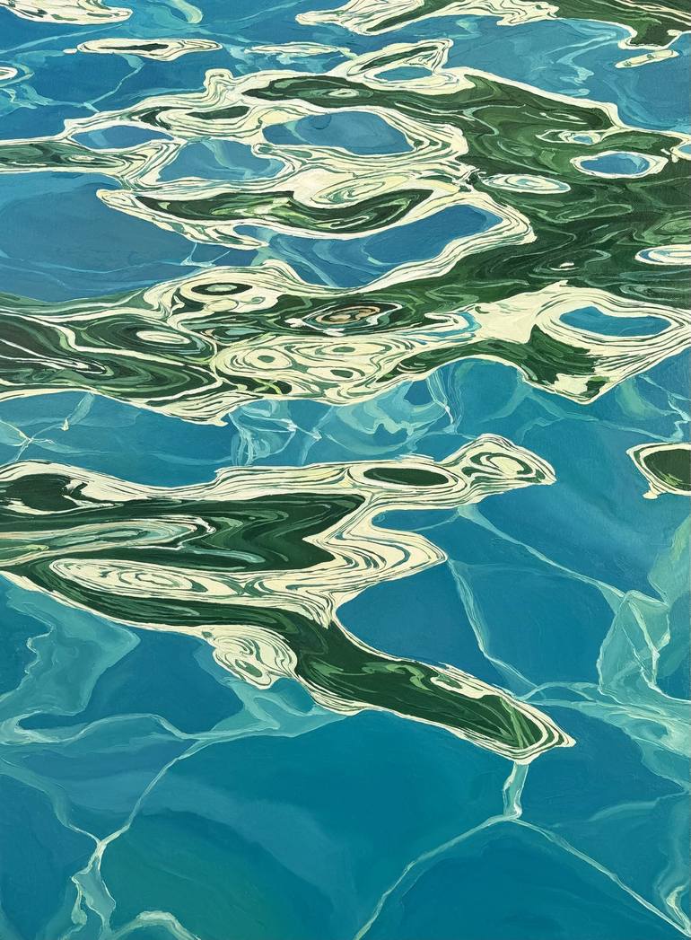 Print of Photorealism Water Paintings by Ulyana Korol