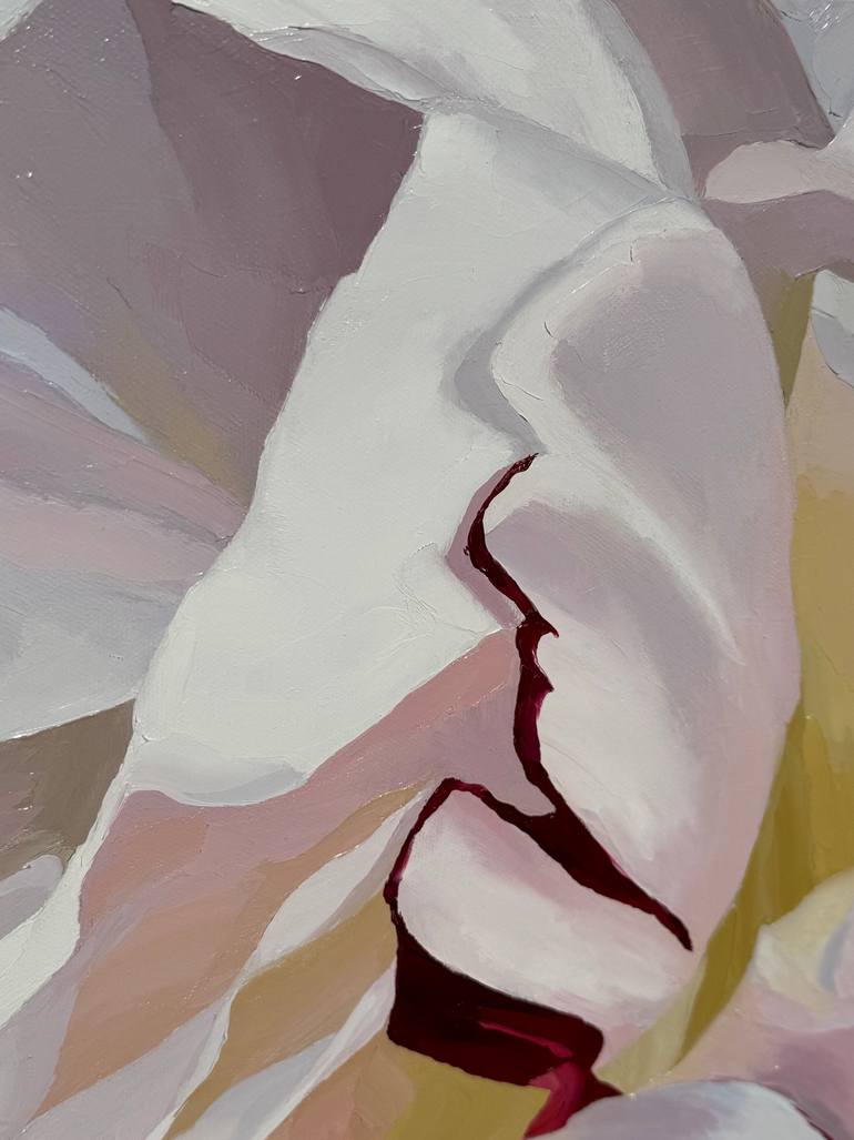 Original Photorealism Floral Painting by Ulyana Korol
