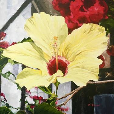 Original Fine Art Floral Paintings by Ulyana Korol