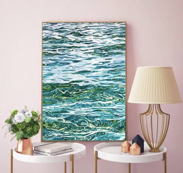 Original Seascape Painting by Ulyana Korol