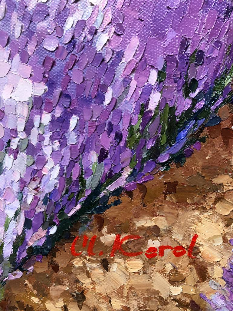 Original Fine Art Floral Painting by Ulyana Korol