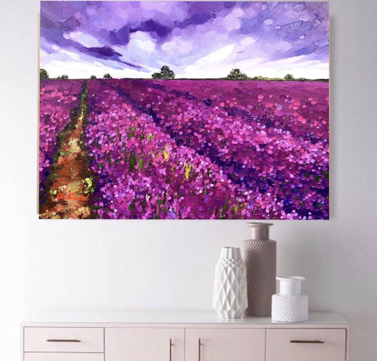 Original Fine Art Landscape Painting by Ulyana Korol