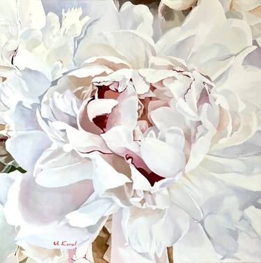 Original Fine Art Floral Paintings by Ulyana Korol