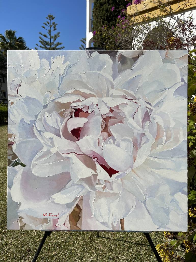 Original Floral Painting by Ulyana Korol