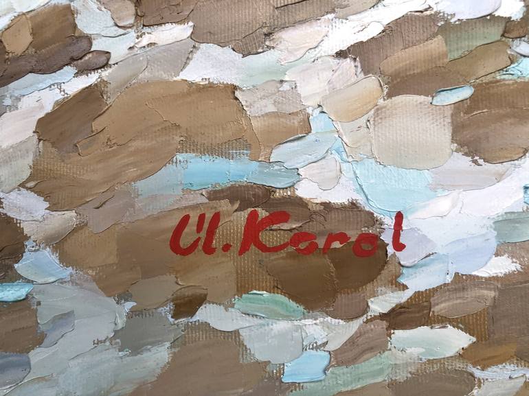 Original Abstract Expressionism Water Painting by Ulyana Korol