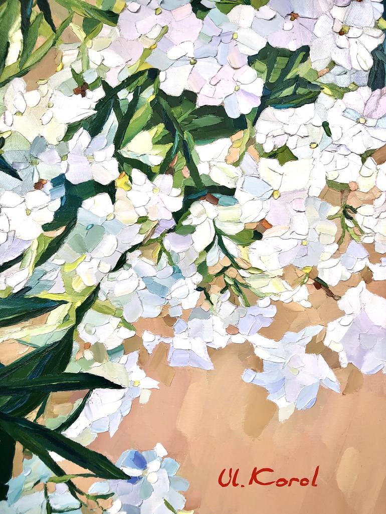 Original Fine Art Floral Painting by Ulyana Korol