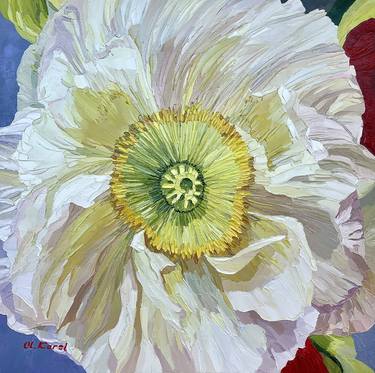 Original Fine Art Floral Paintings by Ulyana Korol