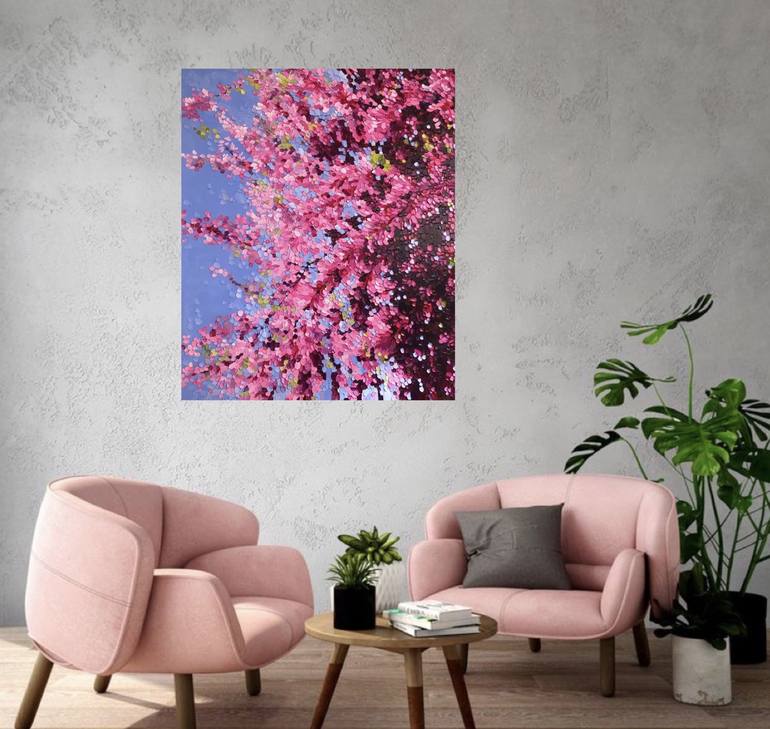 Original Floral Painting by Ulyana Korol