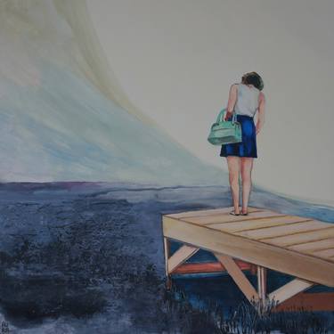 Original Figurative Landscape Paintings by Aurelija Althoffer AURA