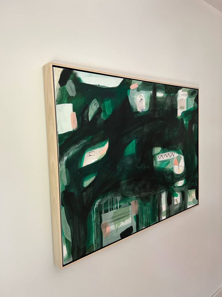 Original Abstract Expressionism Abstract Painting by Amy Early