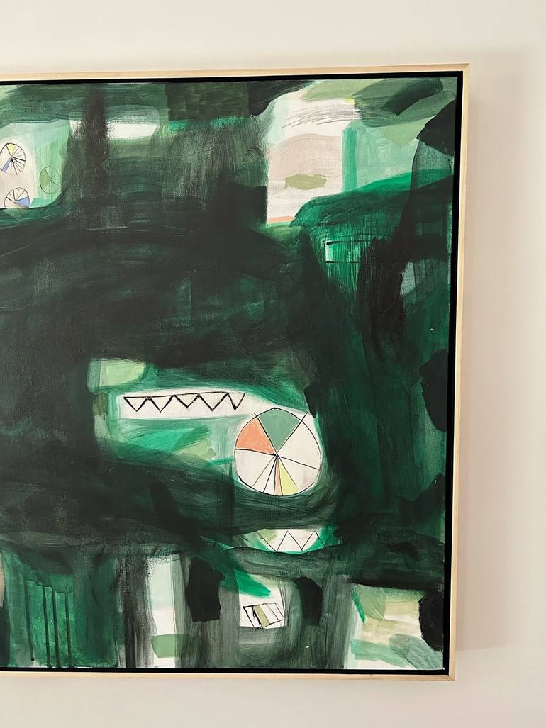 Original Abstract Expressionism Abstract Painting by Amy Early