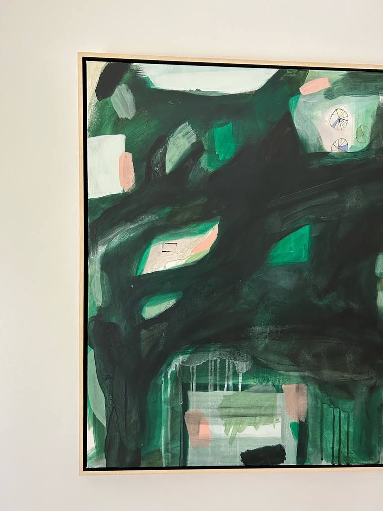 Original Abstract Expressionism Abstract Painting by Amy Early