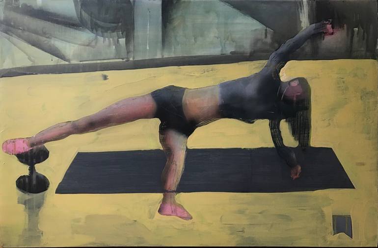 Fitness Painting by Dawid Czerniejewski |