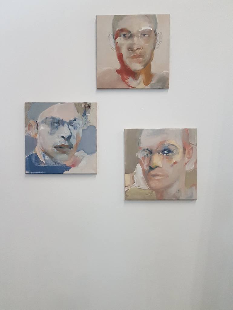 Original Contemporary People Painting by Dick van Dijk