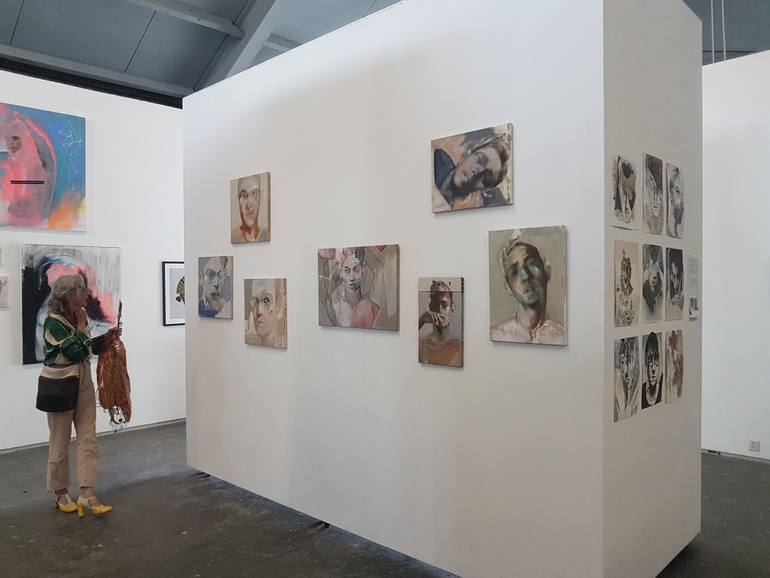 Original Contemporary People Painting by Dick Van Dijk