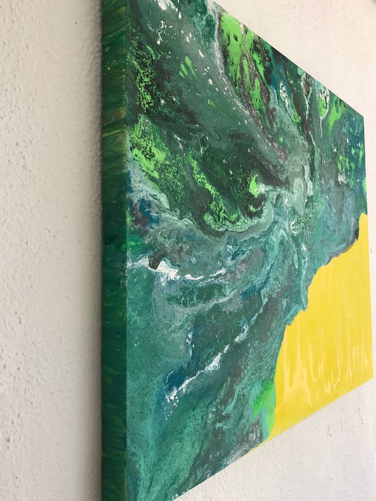 Original Abstract Painting by Kelvin Low