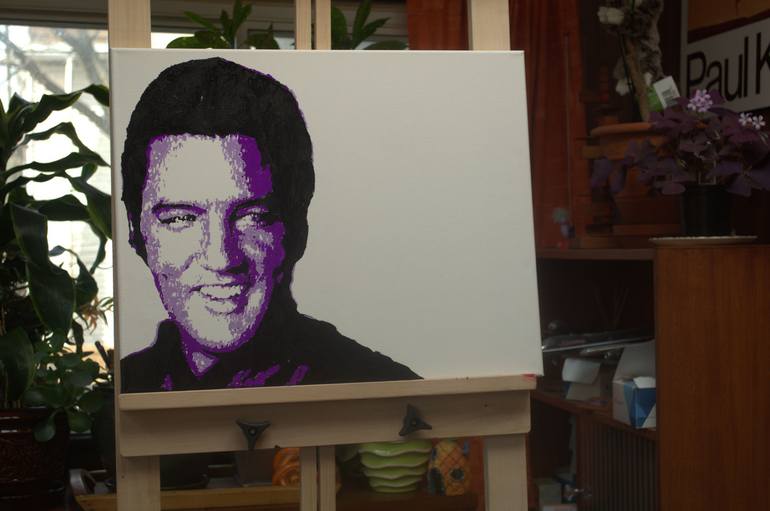 Original Pop Art Pop Culture/Celebrity Painting by Marcus Wells