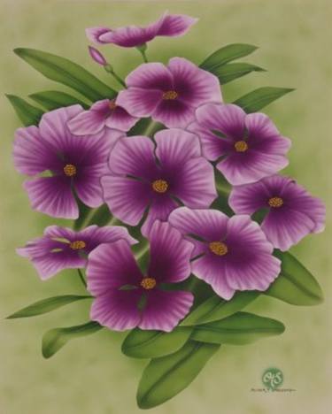 Original Floral Paintings by Oliver Spedding