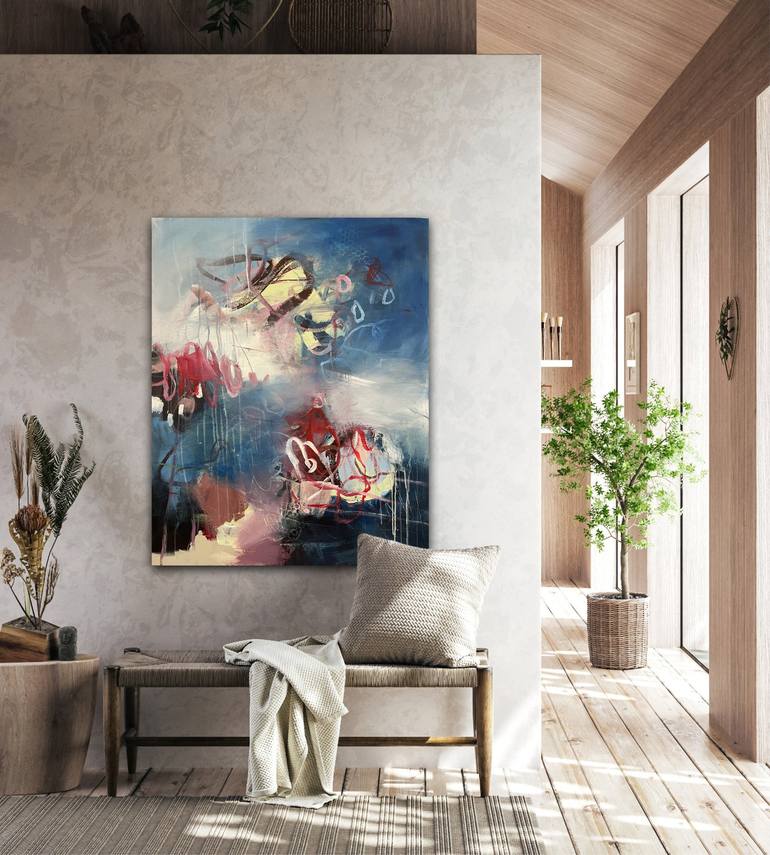 Original Contemporary Abstract Painting by Cathy Mevik