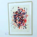 My heart is splashing neon by Heike Lutzer