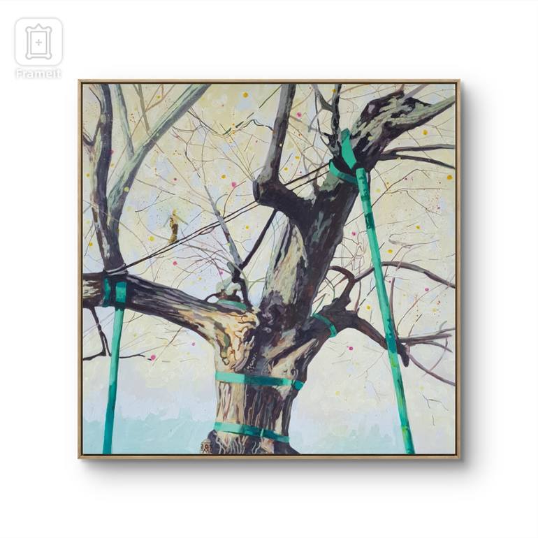 Original Realism Nature Painting by Mazarache Oana