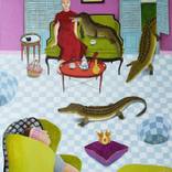 Crocodile Came to Tea by LS FINCH