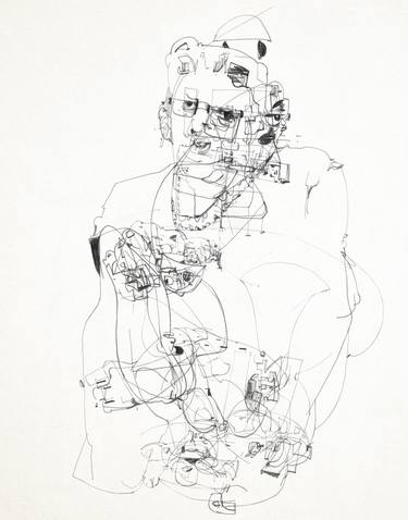 Print of Abstract Portrait Drawings by Lazar Mijanovic