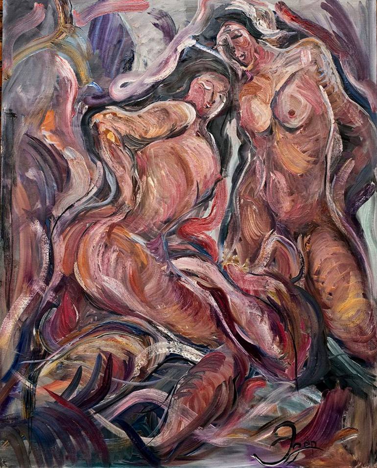 Orgy Painting by Yana Ezar Saatchi Art