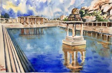Original Places Paintings by Lasya Upadhyaya