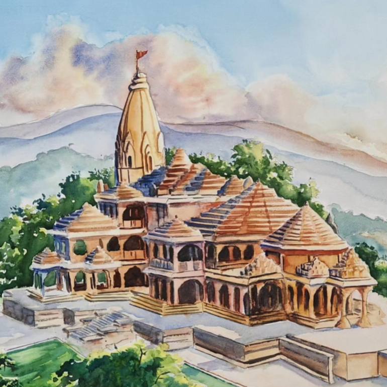 Original Fantasy Painting by Lasya Upadhyaya