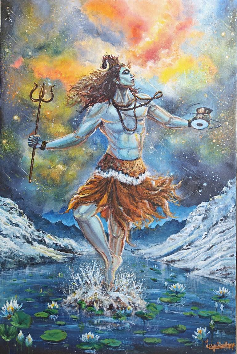 Original Surrealism Fantasy Paintings by Lasya Upadhyaya