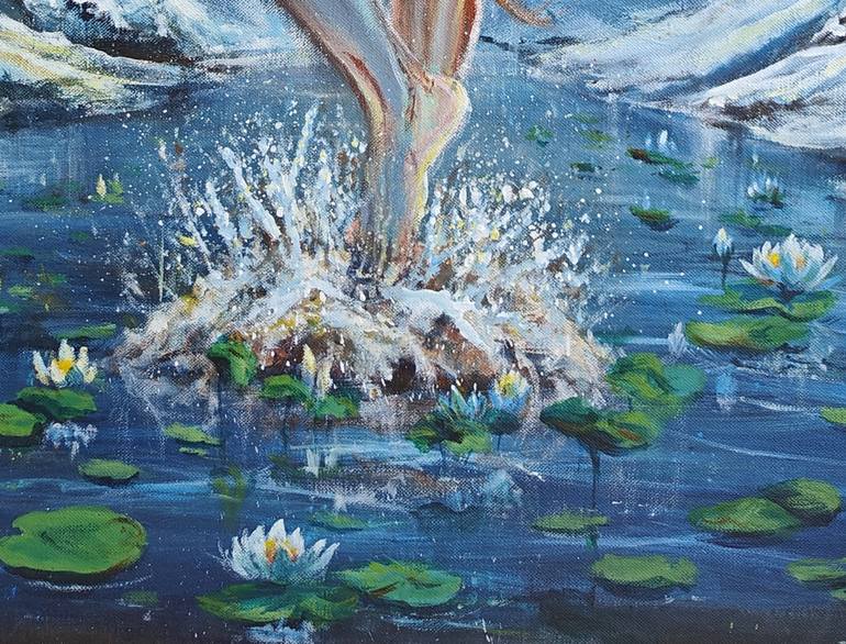 Original Surrealism Fantasy Painting by Lasya Upadhyaya