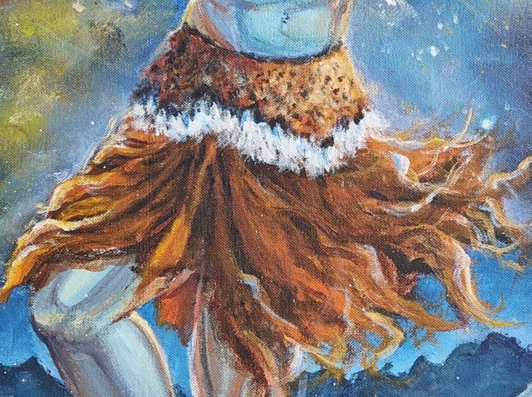 Original Surrealism Fantasy Painting by Lasya Upadhyaya