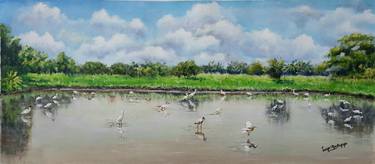 Original Landscape Paintings by Lasya Upadhyaya