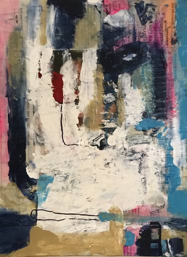 Original Abstract Expressionism Abstract Paintings by Nancy Belle